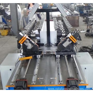 Suspended ceiling channel making machine