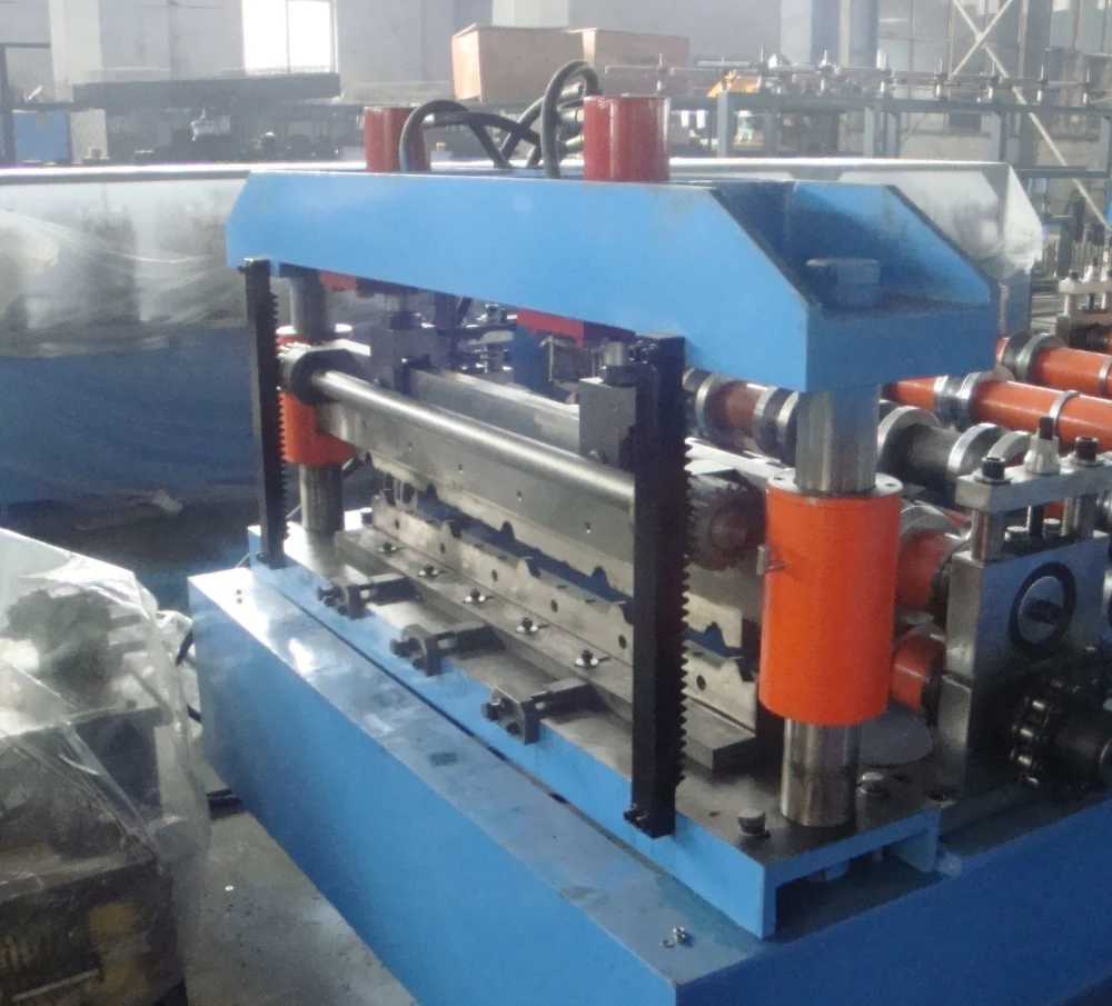 trapezoidal roofing sheet long span roll forming machine 5 Trapezoidal roofing sheet long span machine 3
