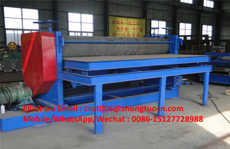Horizontal round wave roll forming machine 3 Horizontal round wave roll forming machine