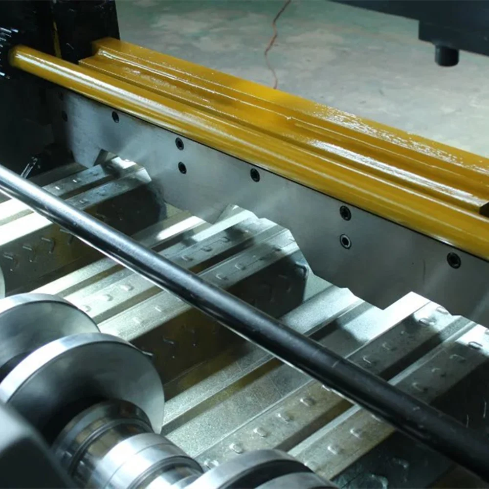 Effecient Steel Deck Roll Forming Machine 2 deck sheet roll forming machine
