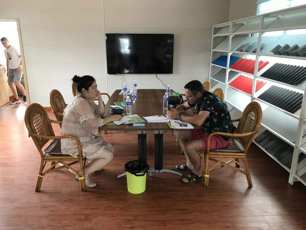 discussing discussing