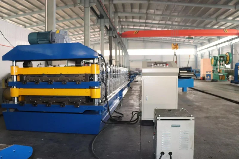 Customize double metal corrugated corrugated board roofing tile roll forming machine for sale 2 2b65e015e88af4cb8ca335ca9635e1a4 1786098460 VUEc