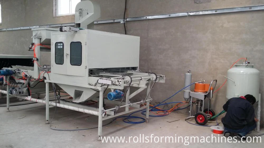 Stone Chip Coated Roofing Tile Machine Stone Chip Coated Roofing Tile Machine