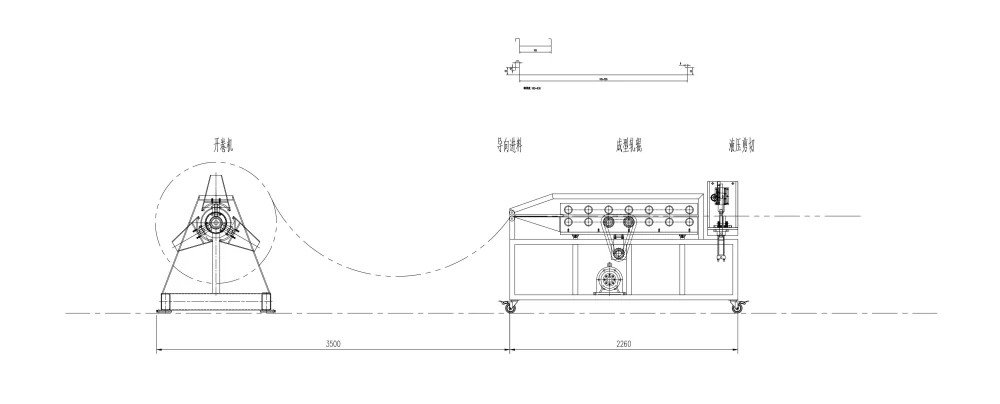 Small portable linear roll forming machine for wall panel or roofing sheet 3 4617b528fd3ca896368b8308e865bc08 1786097820 AODE