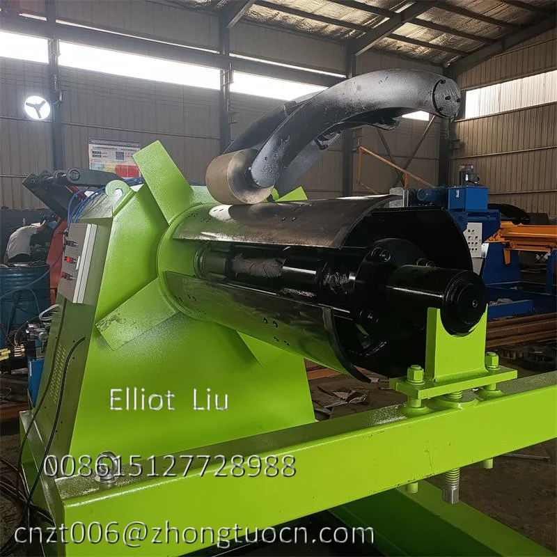 10t loading capacity hydraulic decoiler with cart for USA customer 4 13431f9feba69aba730357630ed8969f 1786432060 hFjn