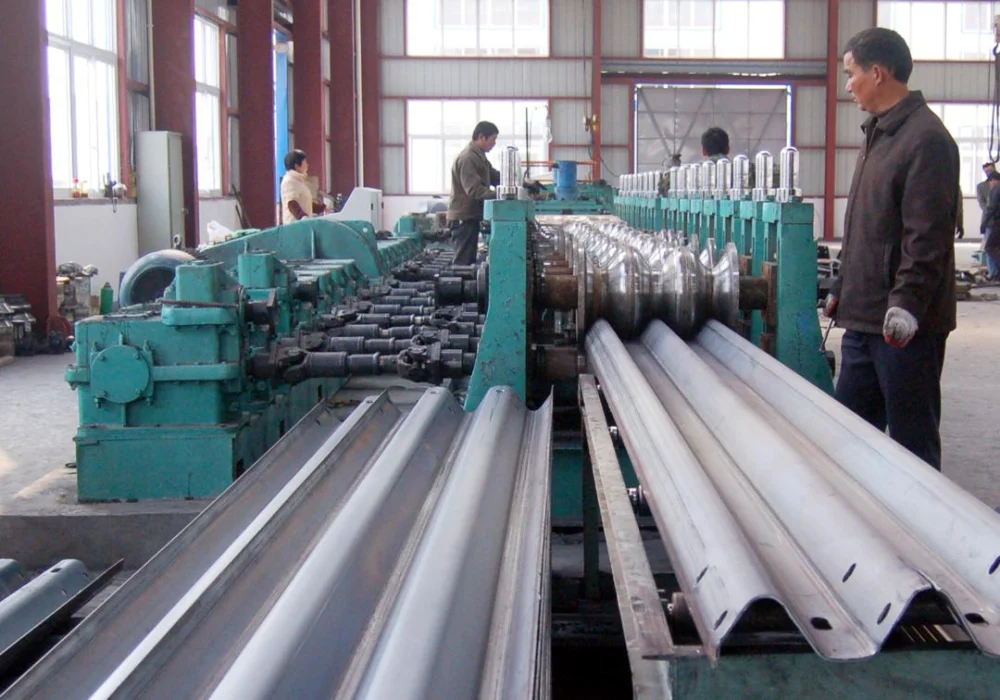 Expressway/highway guardrail system road fence crash barrier roll forming machine 6 edb9b3ee5aec86478556a1d2d4c76a82 1786095061 Cg4E