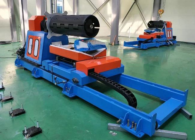 Hydraulic decoiler for the metal slitting line 4 da4dd4a998e6c58247891502b5acd22f 1786090430 ovyL