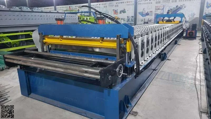 Galvanized Barrel Corrugated Iron Profiles Roll Forming Machine with Pre-cutting 5 barrel corrugated iron profiles roll forming machine with pre cutting 4 1786098578 v6UV