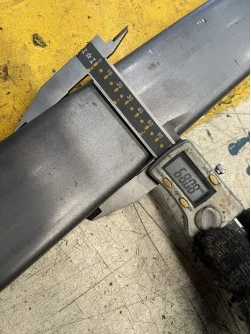 Test report of our fully automatic PLC touch screen sizes adjustment C purlin machine made for our c 6 367f1f0281bce4e79d16821abbdcf501 1786432333 dWXp