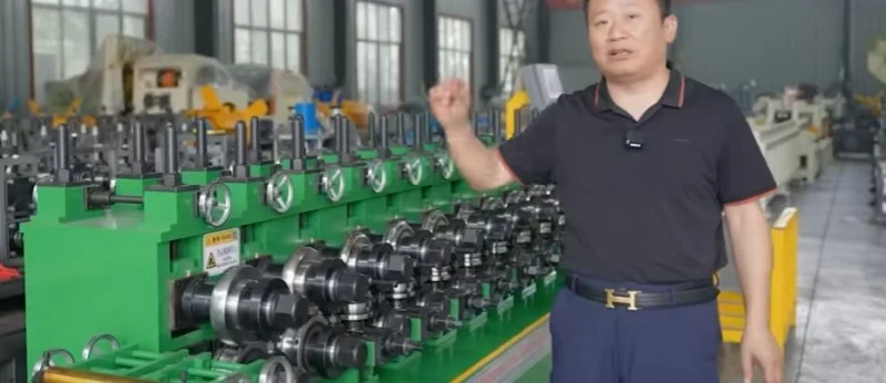 Open tube forming machine 1 forming-machine