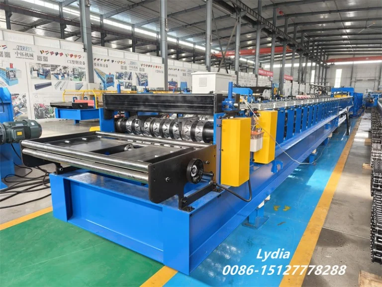Floor Structure Hi-Bond 55 HB55 Metal Steel Deck Making Machine Roll Forming Machine For Algeria Mar 6 hi bond 55 hb55 steel deck 03 768x576 1786093365