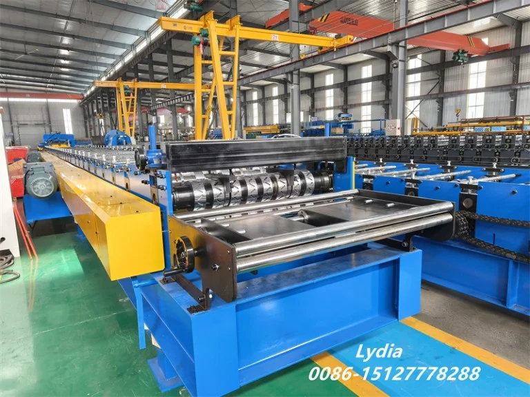 Floor Structure Hi-Bond 55 HB55 Metal Steel Deck Making Machine Roll Forming Machine For Algeria Mar 5 hi bond 55 hb55 steel deck 04 768x576 1786093363 lmLI