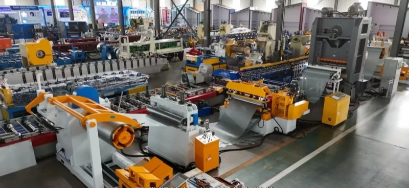 A production line that integrates punching, slitting and cutting to length 1 punching-machine-slitting-machine-cut-to-length-machine