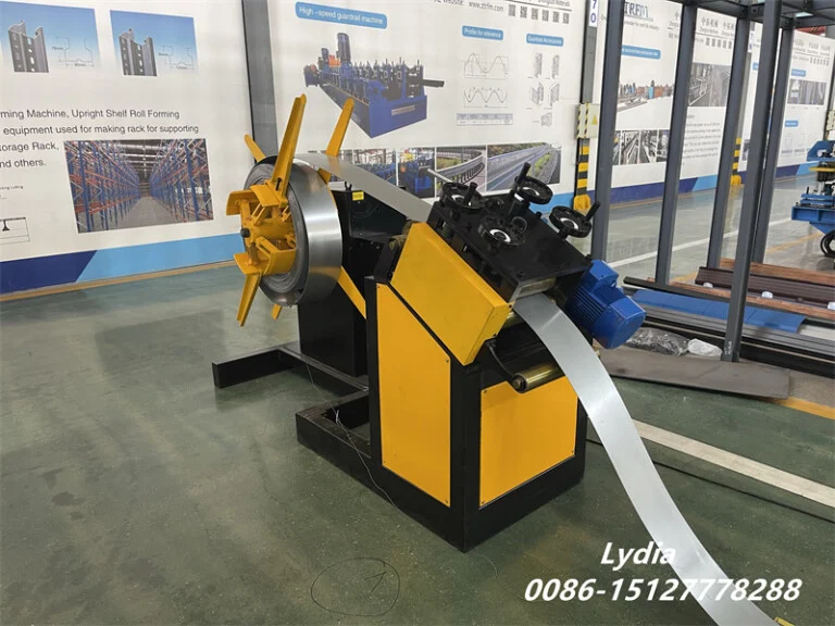 Teardrop Pallet Rack Upright Machine for Mexican Client 6 teardrop pallet rack upright machine for mexican c09 768x576 1786091026 MIEI