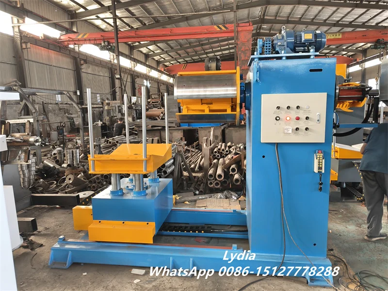 Automatic 3T Hydraulic Decoiler For Metal Roofing Sheet Rolling Forming Machine 2 be8fccbda790f454d5beafda08b67648 1786090474 rvGv