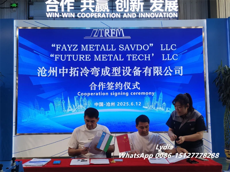 Zhongtuo Cold Roll Forming Purlin Making Machine Shines in Central Asia Exported to Uzbekistan 2 d3e5a325a82ca13418b43cc061bfe1ab 1786432663 EhTa