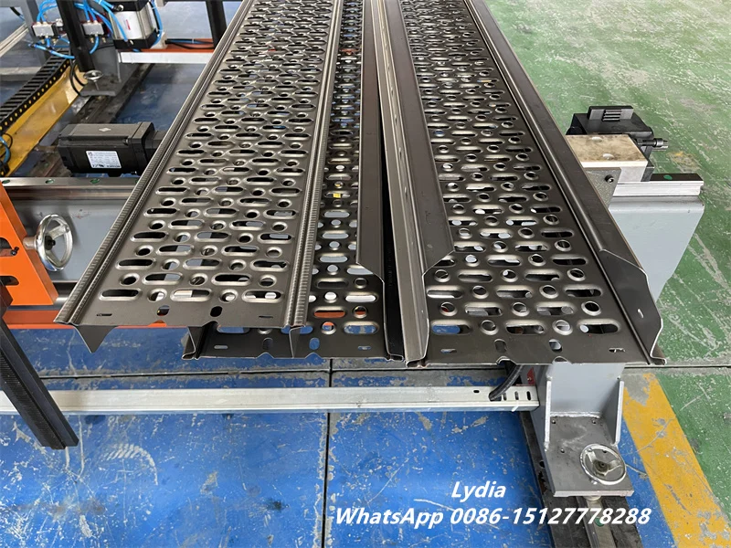 Automatic Steel Scaffold Walk Board Roll Forming Machine High Efficiency Durable Machine 3 Galvanized Steel Scaffold Walk Board Production Line