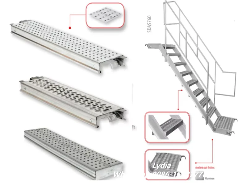 Automatic Steel Scaffold Walk Board Roll Forming Machine High Efficiency Durable Machine 2 Automatic Steel Scaffold Board Making Machine