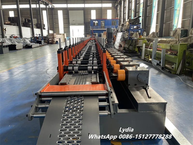 Automatic Steel Scaffold Walk Board Roll Forming Machine High Efficiency Durable Machine 6 Steel Foot Plate Footpedal Roll Forming Machine