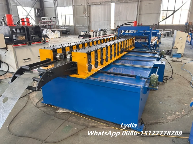 Zhongtuo Electric Cabinet Box Roll Forming Machine Fully Automatic Electrical Enclosure Production L 11 Dual bending stations and automated conveyor for fire safety cabinet doors