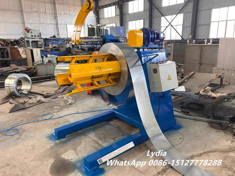 Zhongtuo Electric Cabinet Box Roll Forming Machine Fully Automatic Electrical Enclosure Production L 5 Hydraulic punching and servo feeding system for steel door panel production