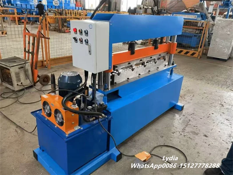 Double Layer AG & PBR Roll Forming Machine for Metal Roofing Sheet Production 5 automatic metal roof cap machine