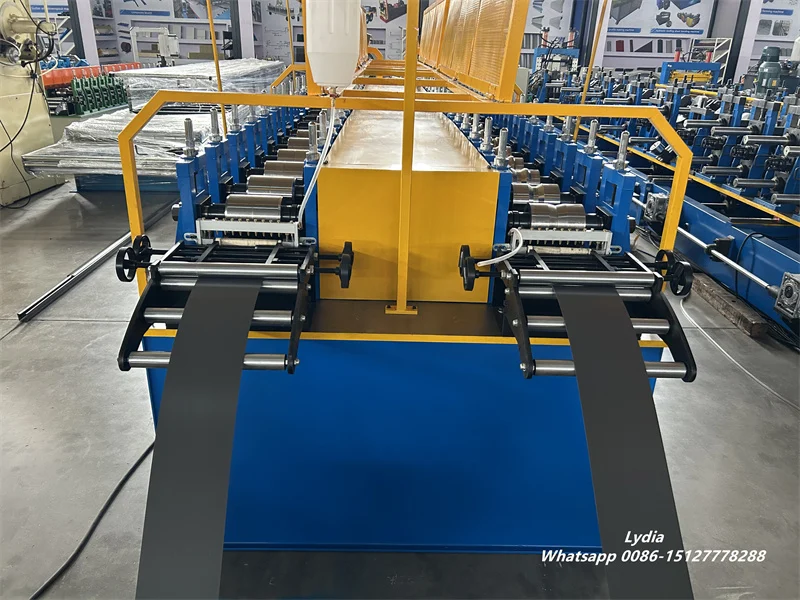 Zhongtuo Steel Fence Posts and Rails Roll Forming Machine Steel Privacy Fencing Production Line 6 Australia steel privacy fence production line