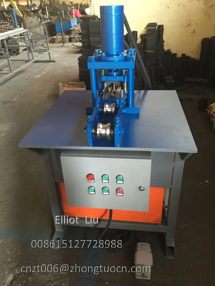 Metal rock bolts making machine 11 necking machine.jpg