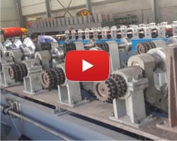 CZ roll forming machine change cut model