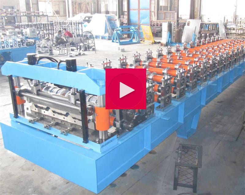 Trapezoidal Shape Roll Forming Machine