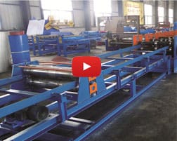 W-beam 2 waves guardrail roll forming machine