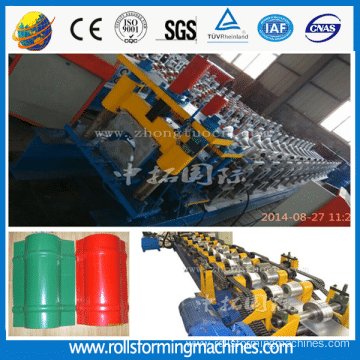 Top Roofing Ridge Cap Roll Forming Machine