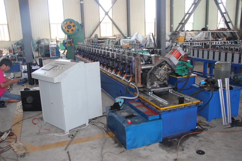 solar strut channel forming machine