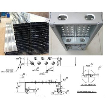 Galvanized layer ring lock scaffolding roll forming machine