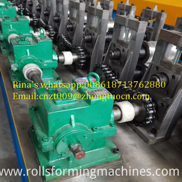 gear box transmission shutter door roll forming machine 6 