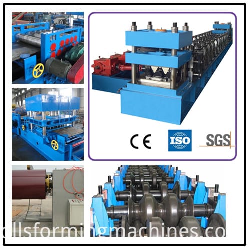 Steel Guard Rail Roll Forming Machine