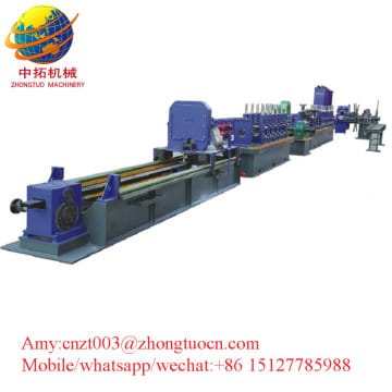 High frequency welded tube forming machine