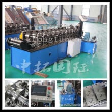 Drywall partition stud and track making machine