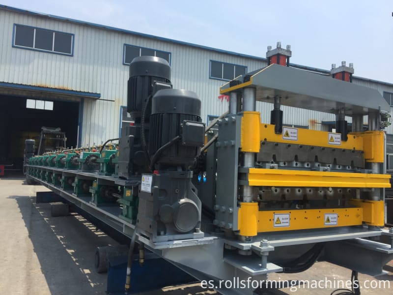 Máquina galvanizada de la hoja de la azotea