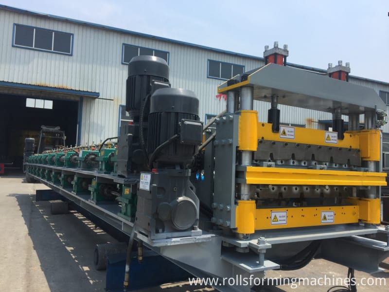 galvanized roof sheet machine