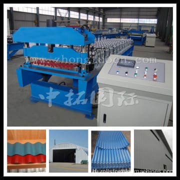 Metal Roof Corrugated Steel Sheet Roll Forming Line
