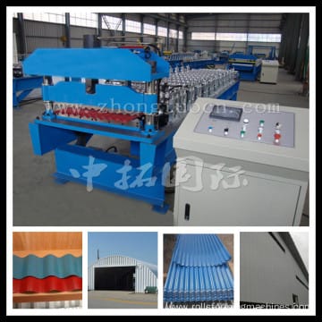 Steel Metal Corrugated Panel Roll Forming Machine