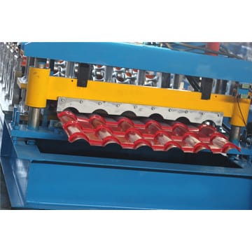 Glazed Tile Roll Forming Machine,Steel Tile Roll Foming Machine,Metal Tile Forming Machine