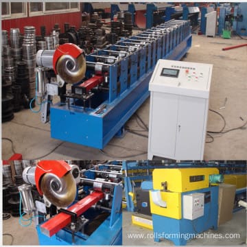 rain gutter pipe making machine