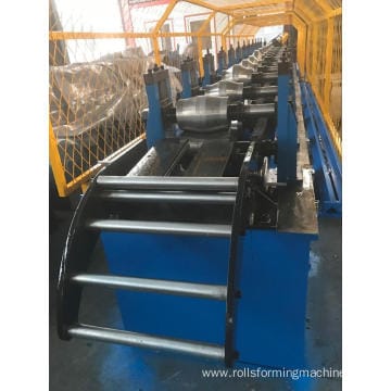 Small hat post roll forming machine