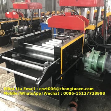 Expressway traffic crash barrier forming machine