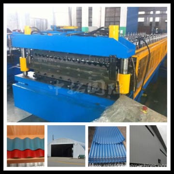 Steel Structure Corrugated Roof Panel Manufacturing Line