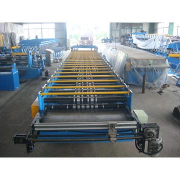 1000 Trapezoid Steel Roofing Sheet Roll Forming Machine