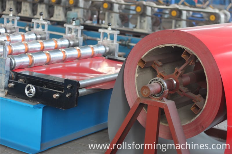 popular glazed tile machine08 Glazed Tile Roll Forming Machine8