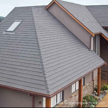 Vermiculite Stone Coated Roof Tile Machine